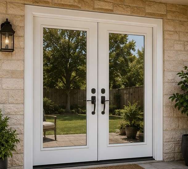 French doors in Cedar Park, TX